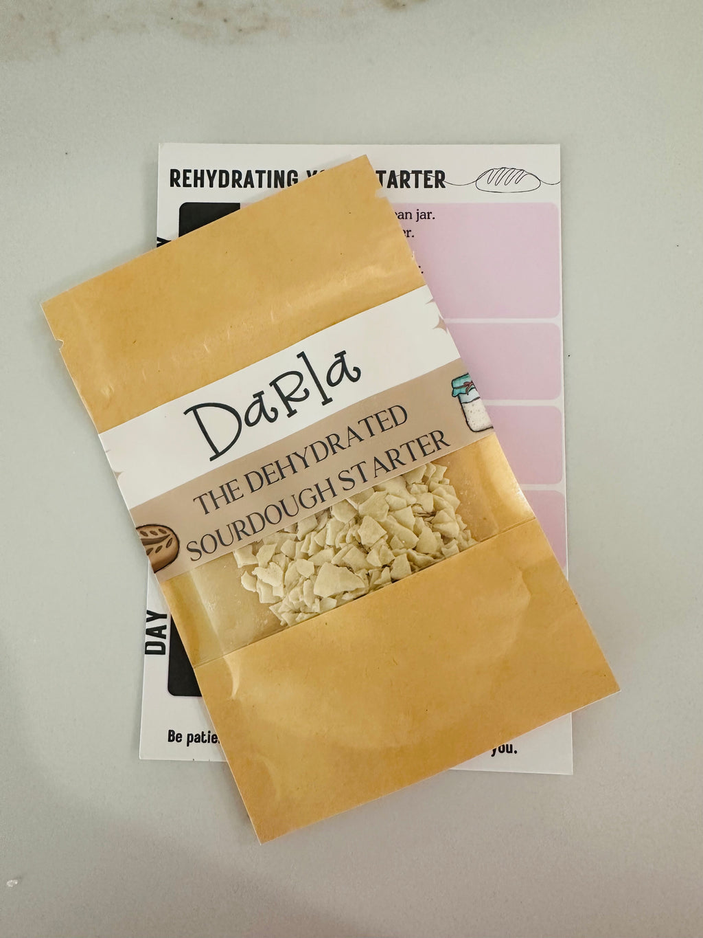 Dehydrated Sourdough Starter