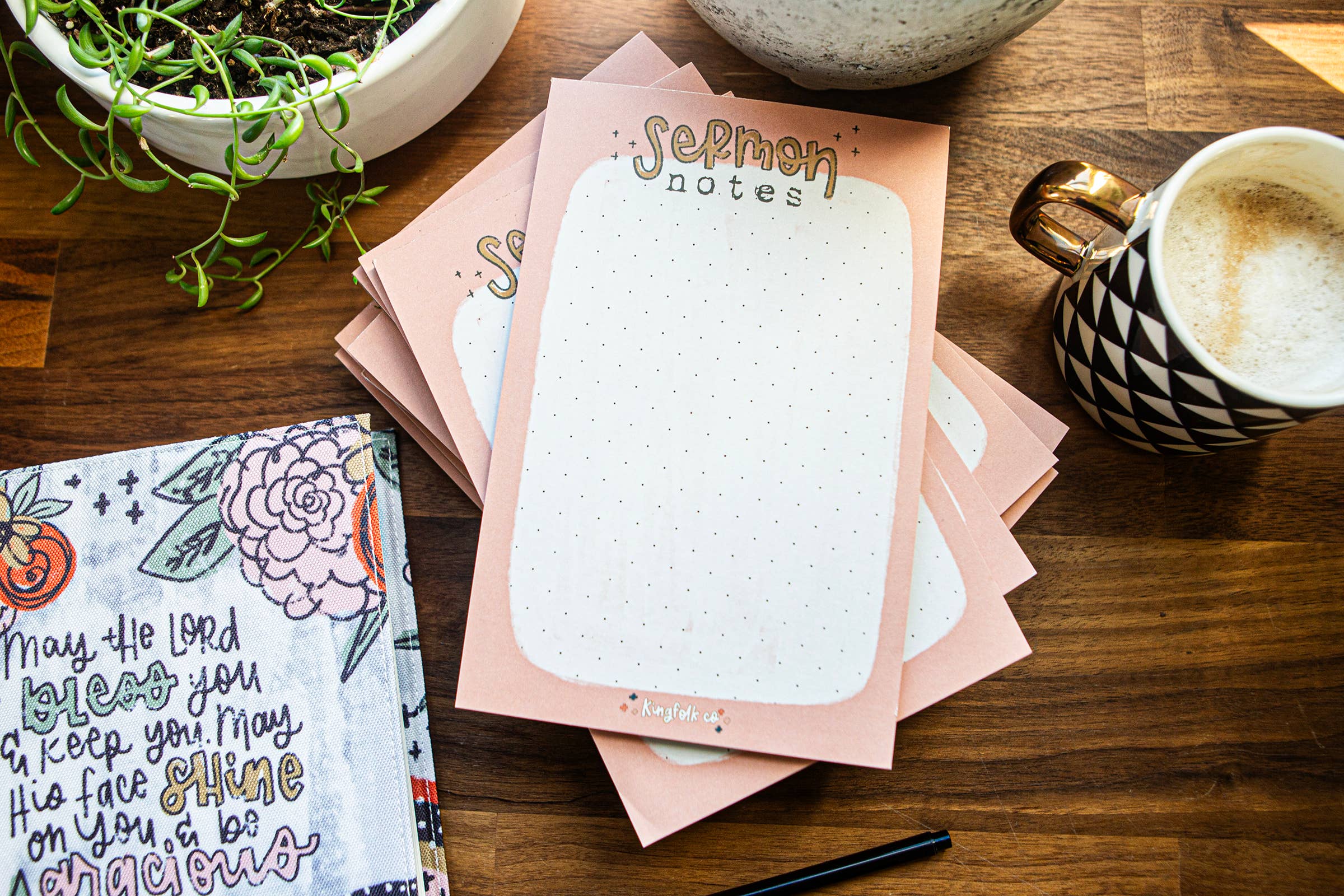 Sermon Notes Large Notepad