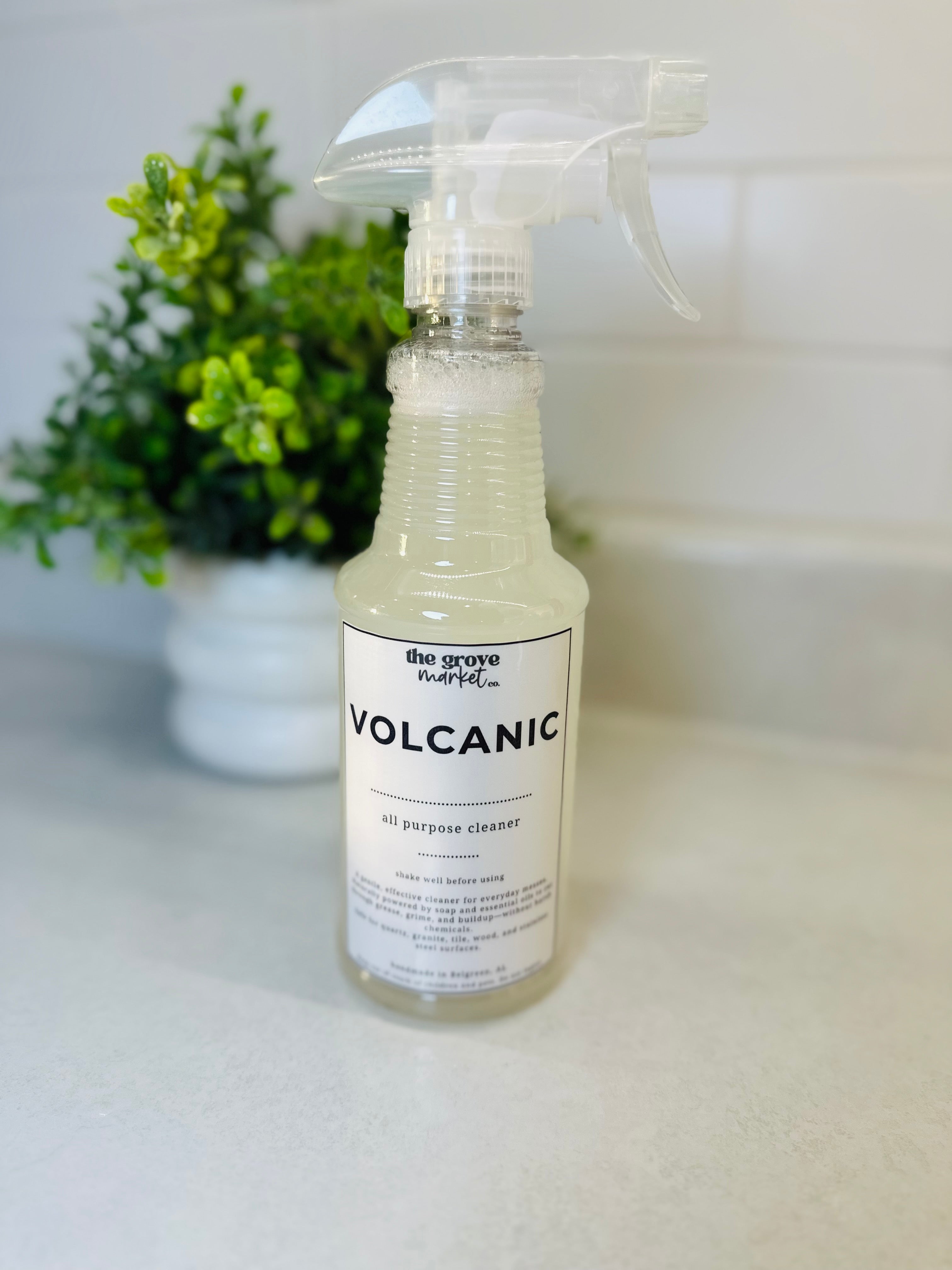 Non-Toxic All-Purpose Cleaner – Natural Surface Spray for Home, Kitchen & Bath – Homemade, Safe, Fresh Scented