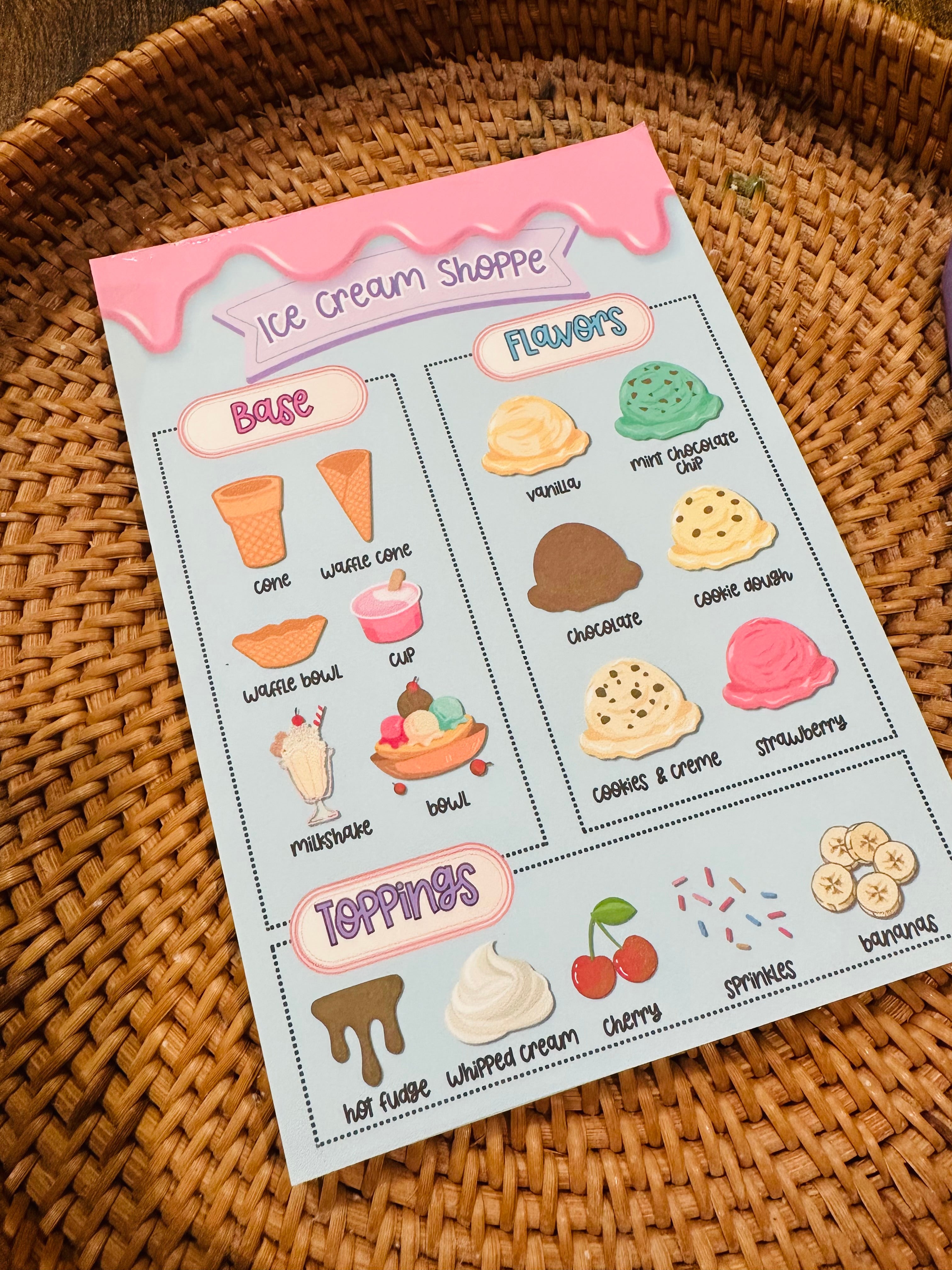 Ice Cream Shoppe Play Pad