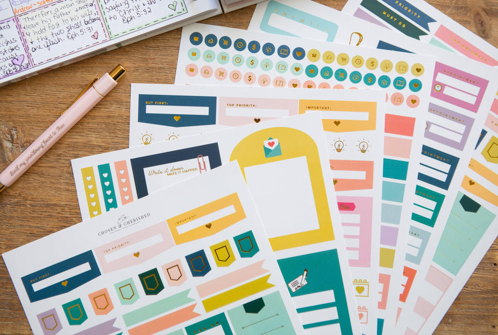 Planner Stickers | Sticker Set For Planner