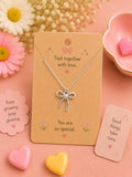 Bow Necklace