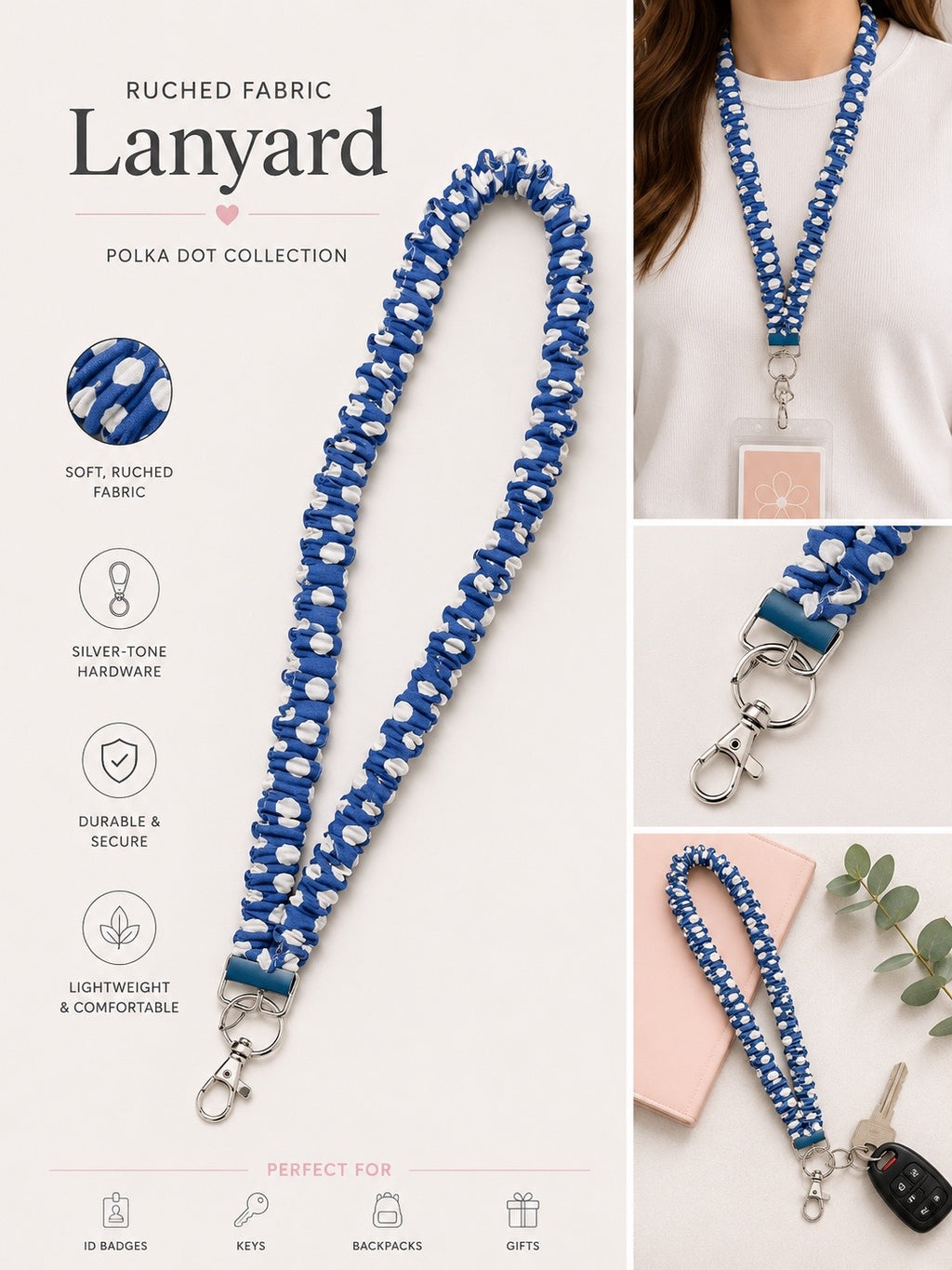 Lanyard - Blue Dot