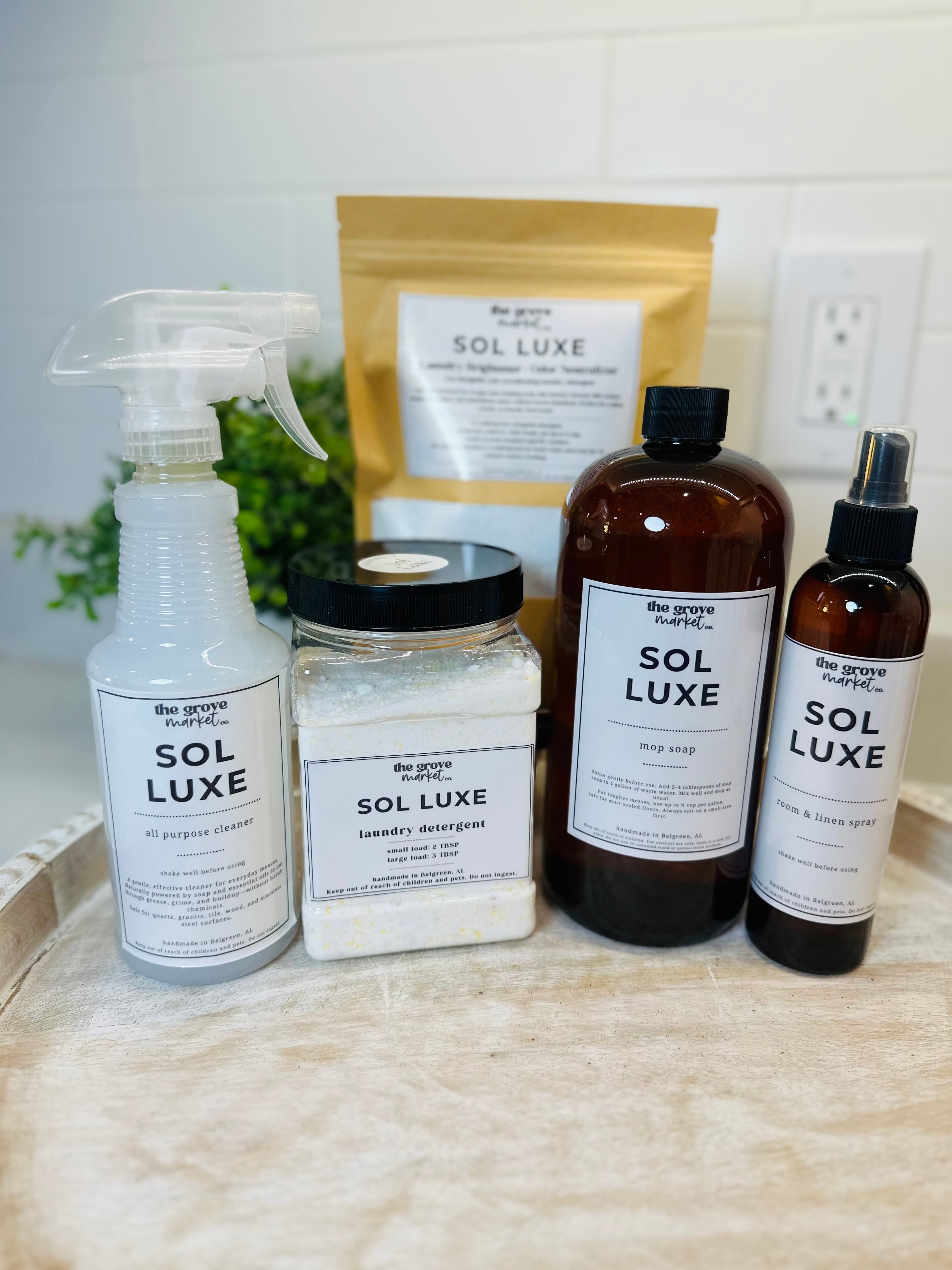 Non-Toxic All-Purpose Cleaner – Natural Surface Spray for Home, Kitchen & Bath – Homemade, Safe, Fresh Scented