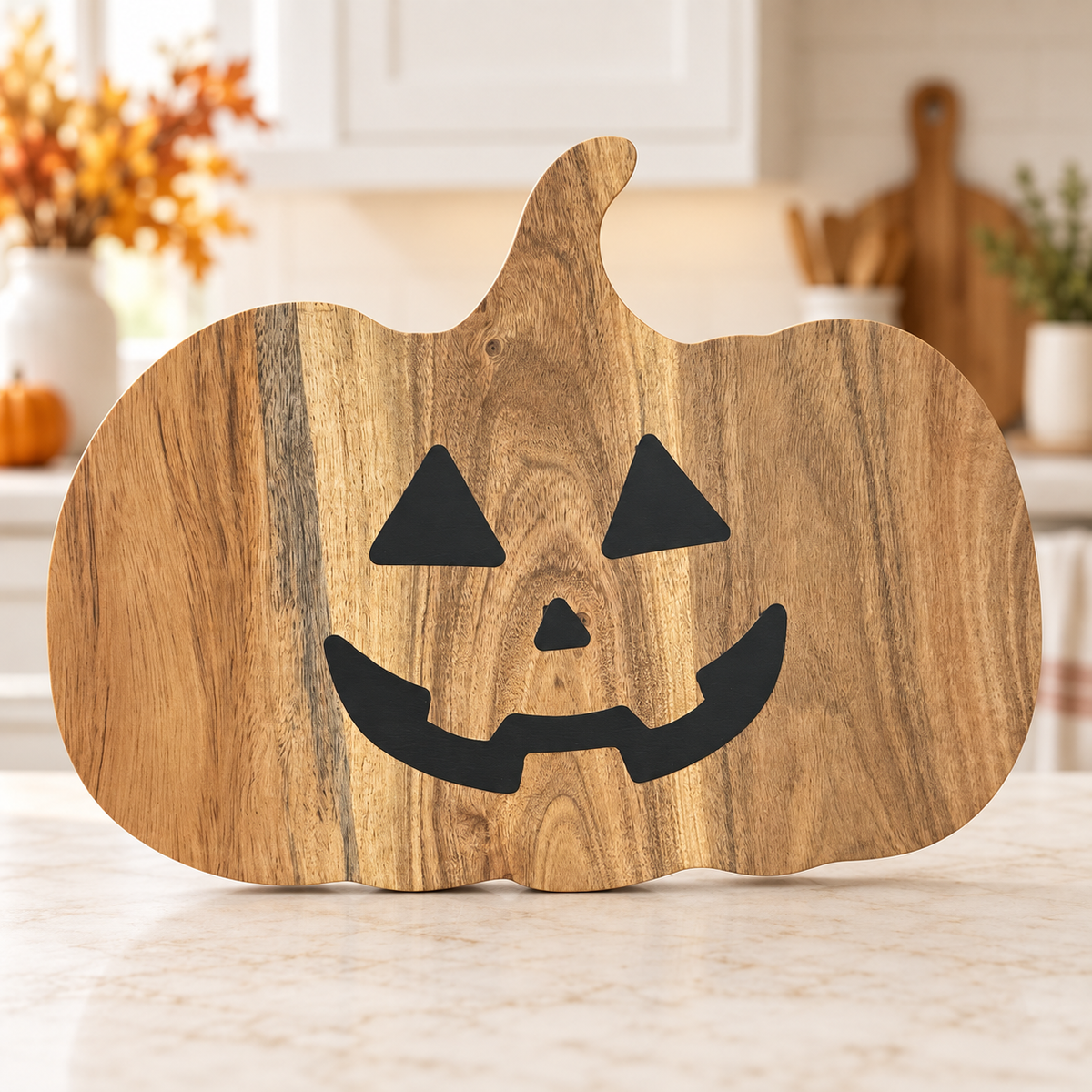 Pumpkin Jack-O’-Lantern Cutting Board
