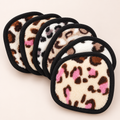 Reusable Leopard Makeup Remover Pads
