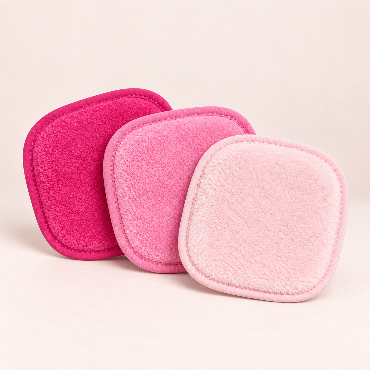 Pink Reusable Makeup Remover Pads