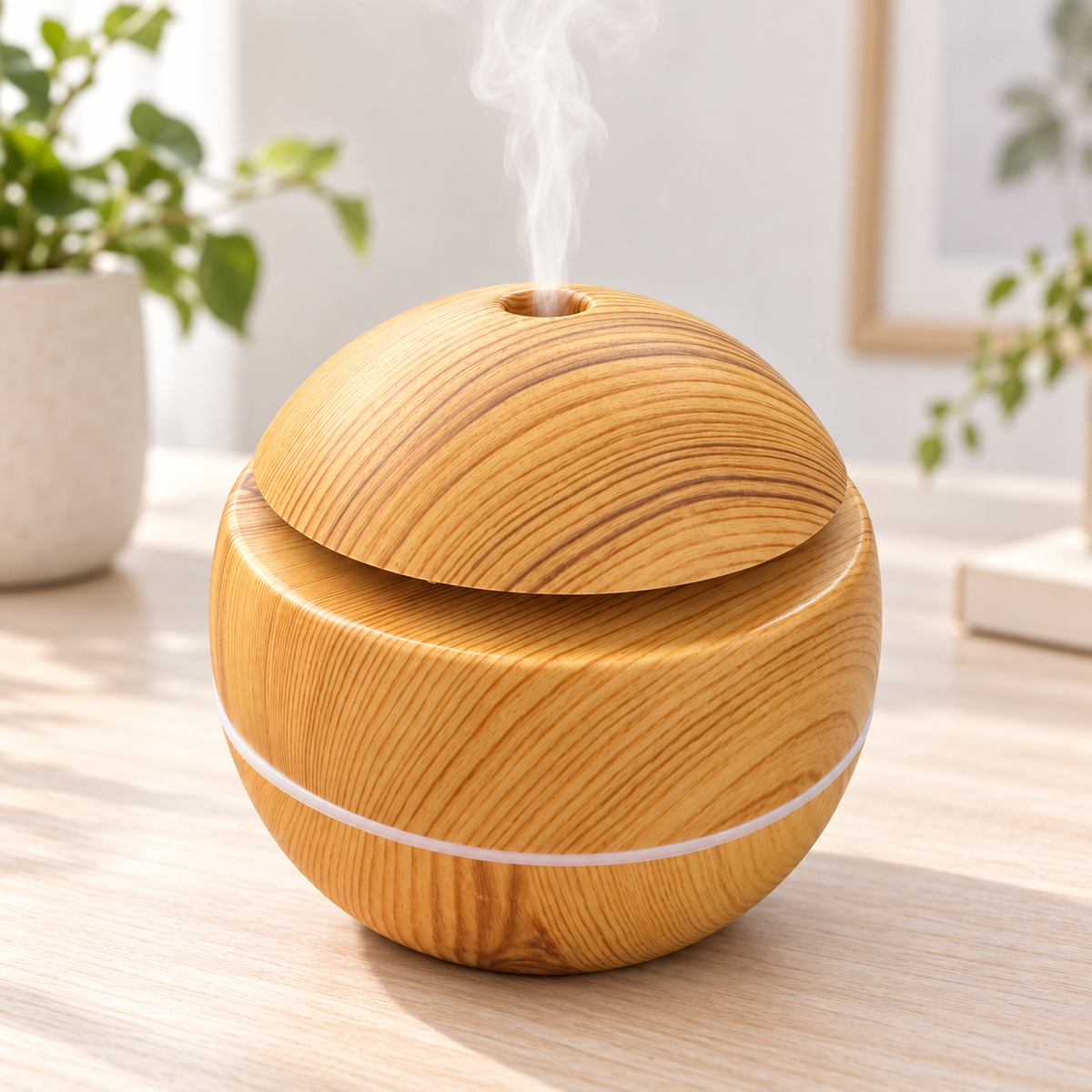 Wood-Grain Aroma Diffuser