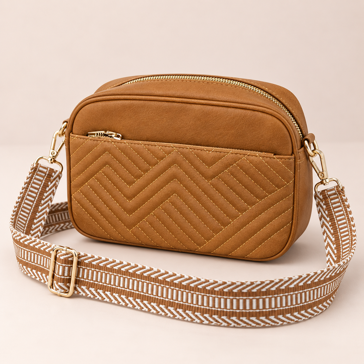 Quilted Crossbody Bag
