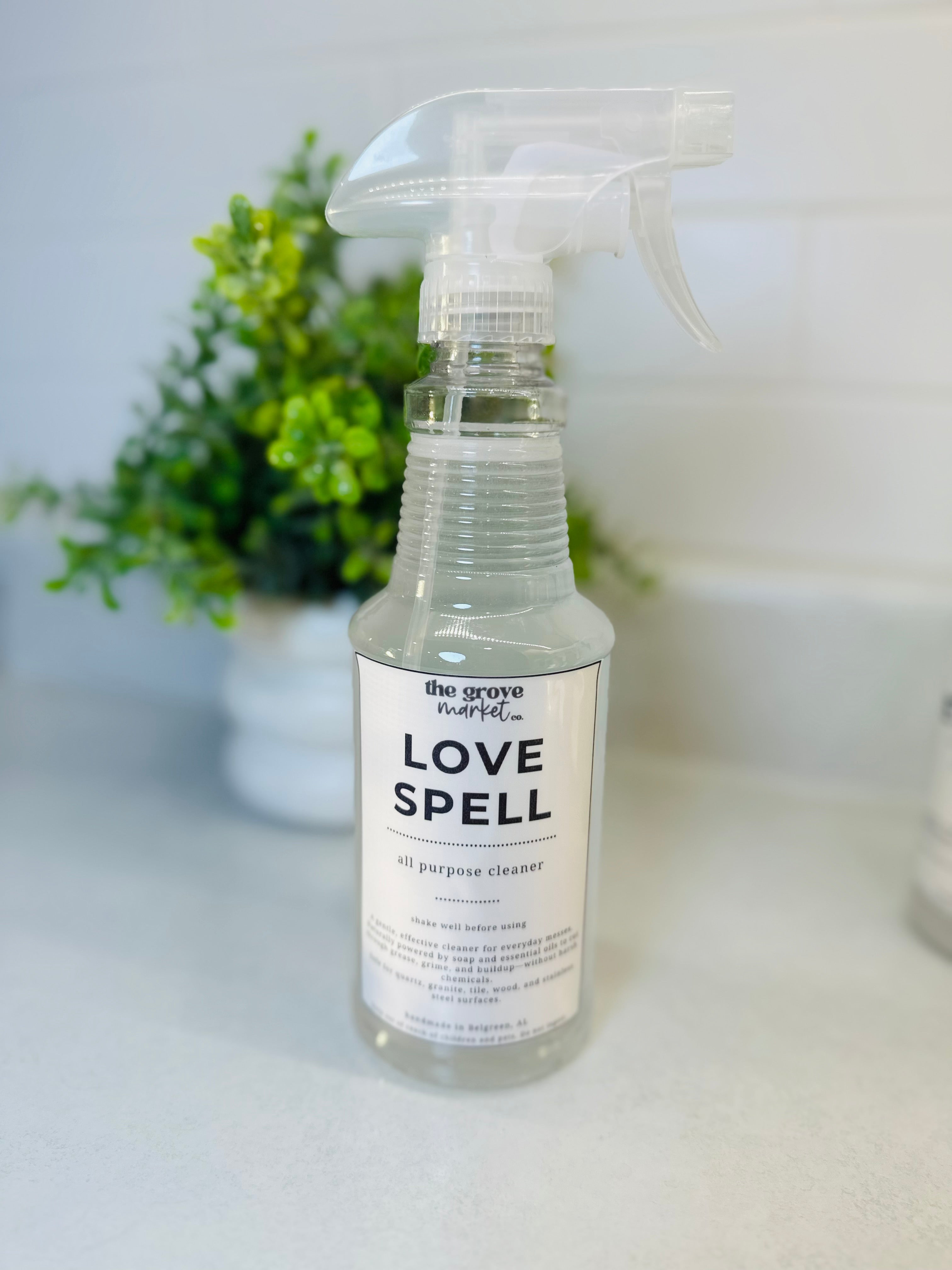 Non-Toxic All-Purpose Cleaner – Natural Surface Spray for Home, Kitchen & Bath – Homemade, Safe, Fresh Scented