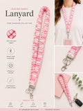 Lanyard - Pink Checkered