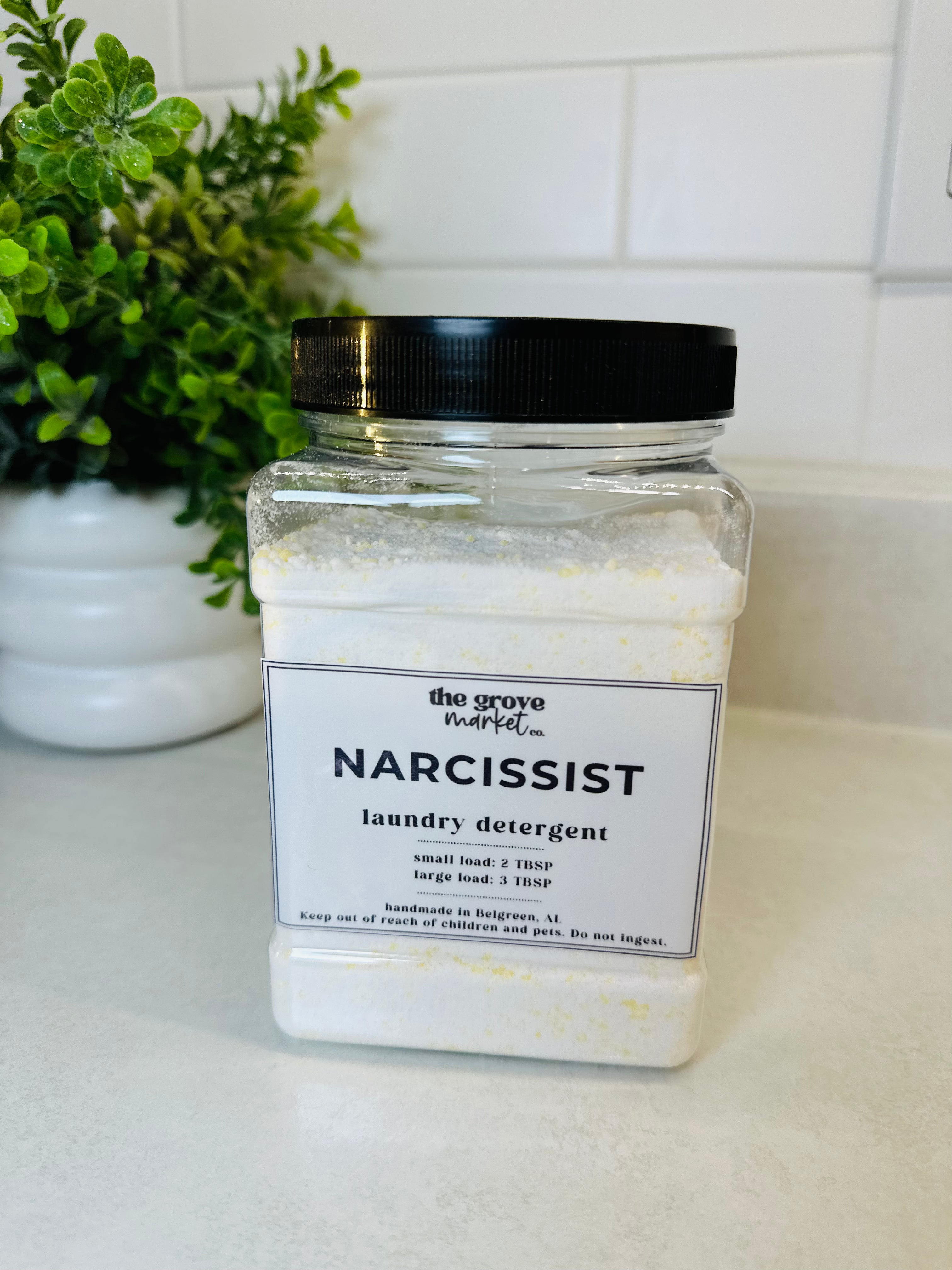 Natural Laundry Detergent Powder 30 oz | Non-Toxic Laundry Soap for Sensitive Skin | Handmade Laundry Detergent