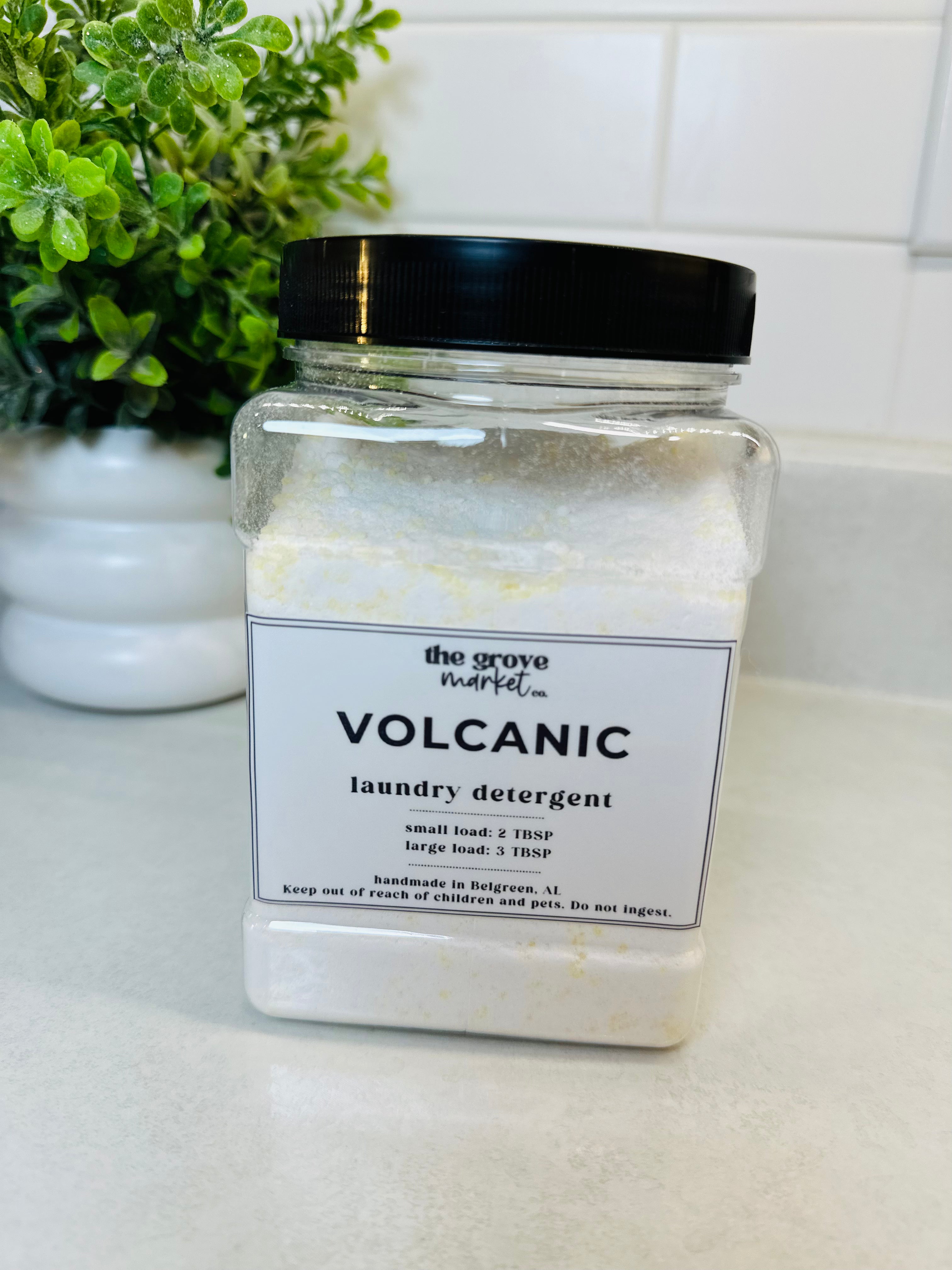 Natural Laundry Detergent Powder 30 oz | Non-Toxic Laundry Soap for Sensitive Skin | Handmade Laundry Detergent