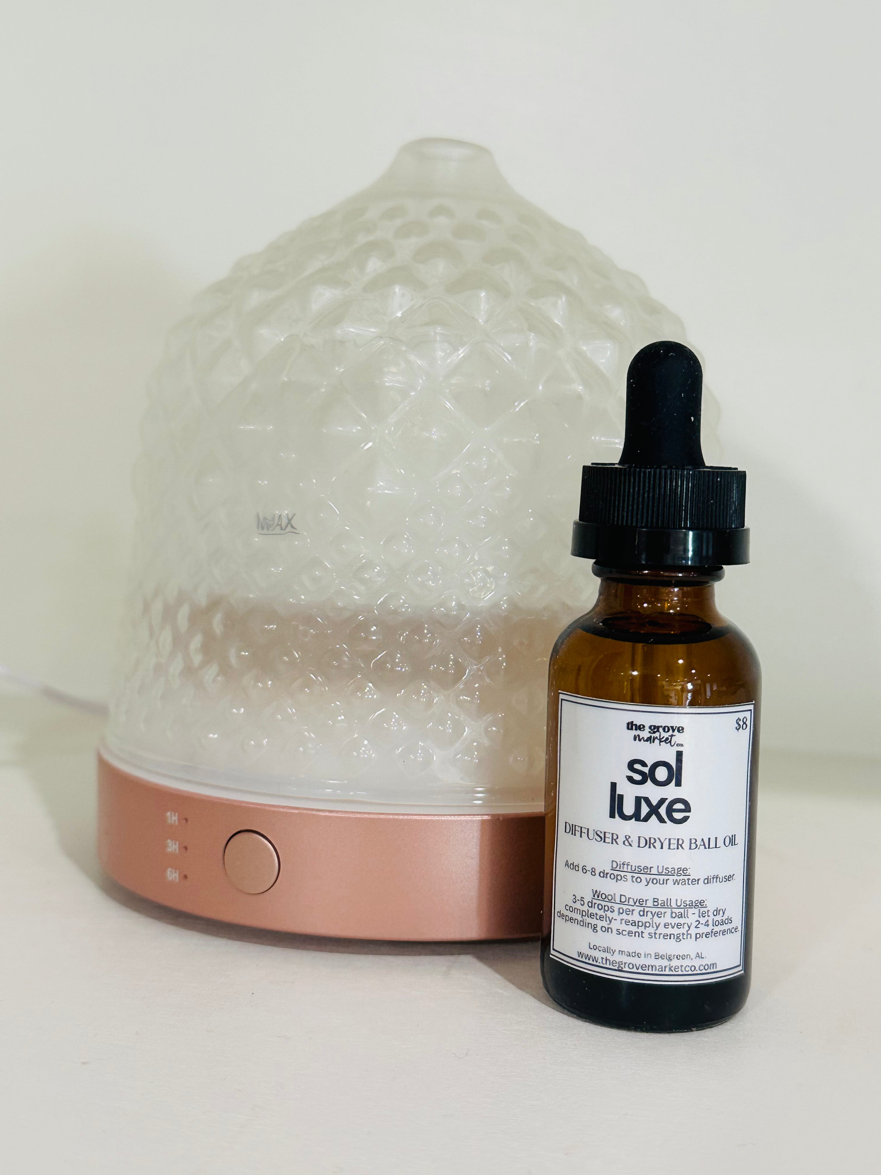 Dryer Ball & Diffuser Oil