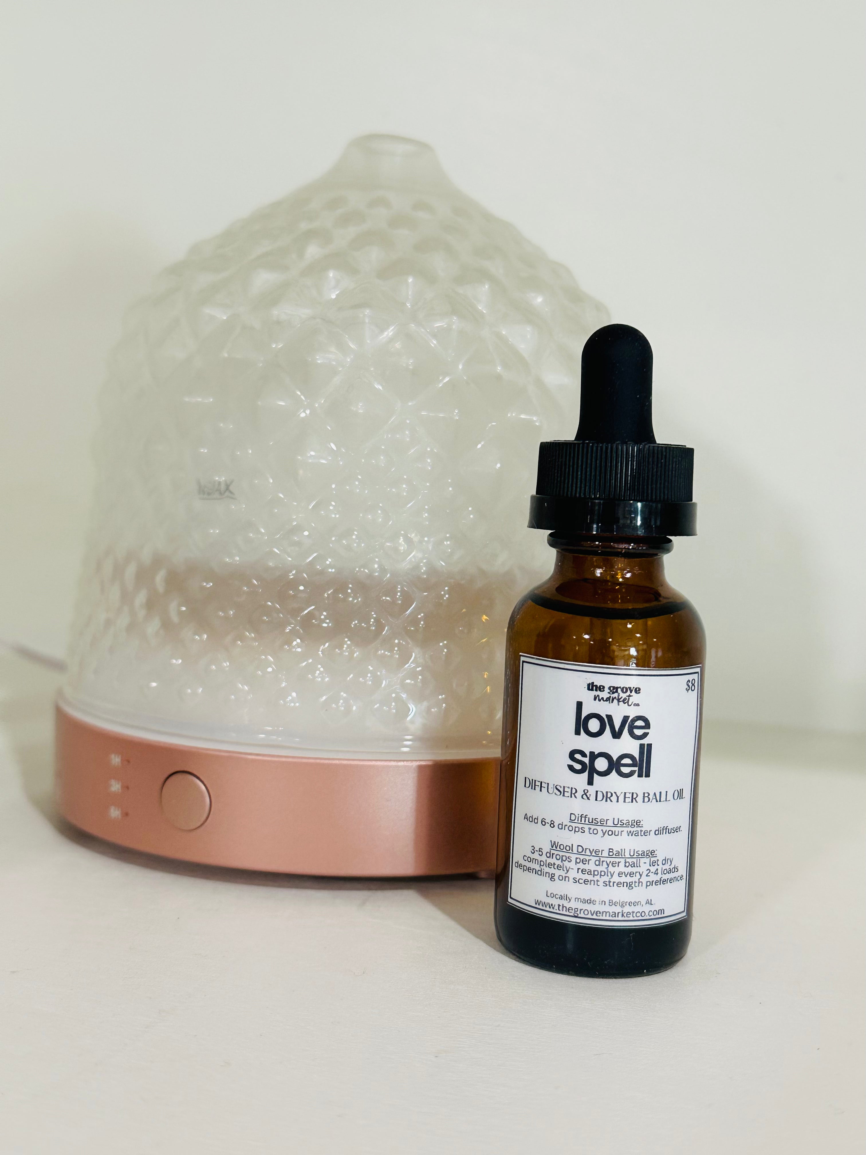 Dryer Ball & Diffuser Oil