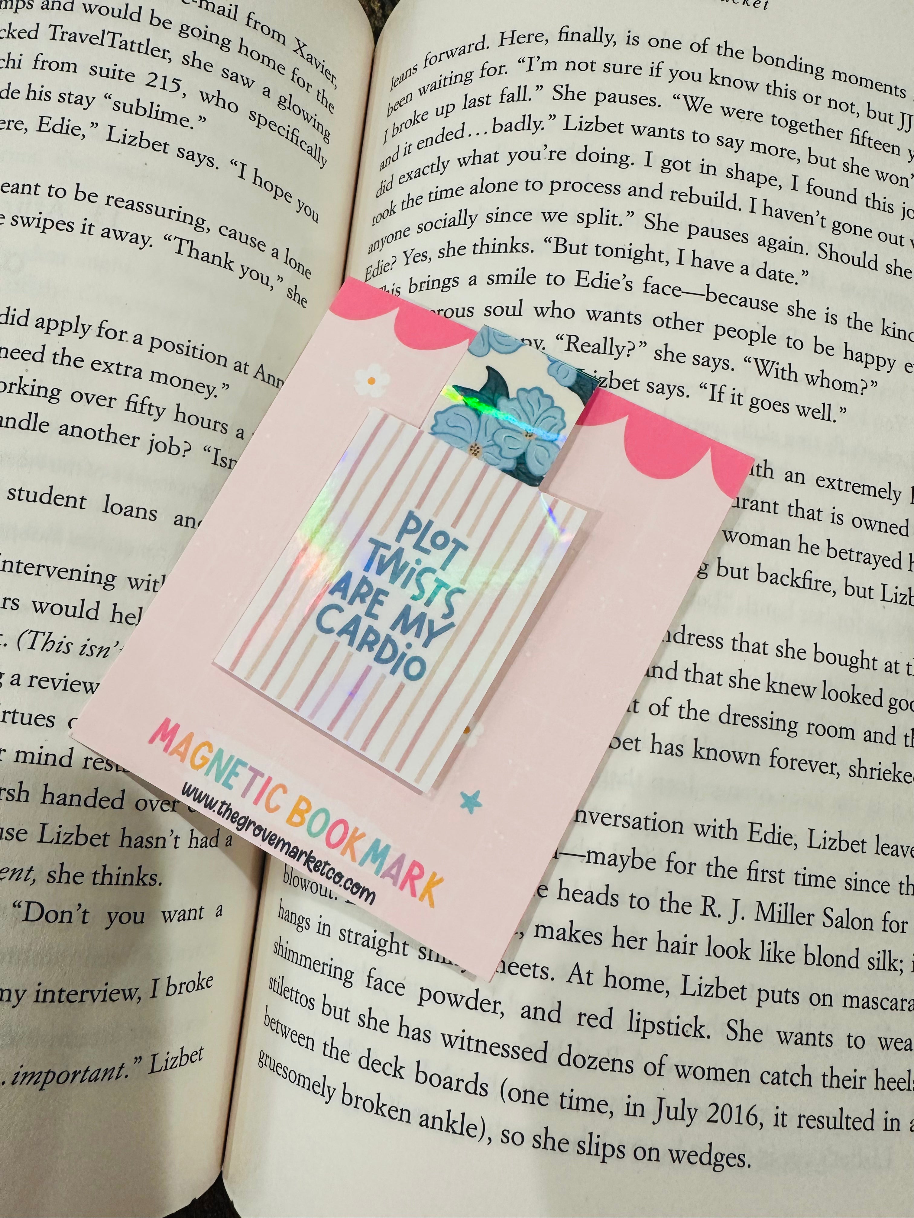 Magnetic Bookmark - Plot Twist