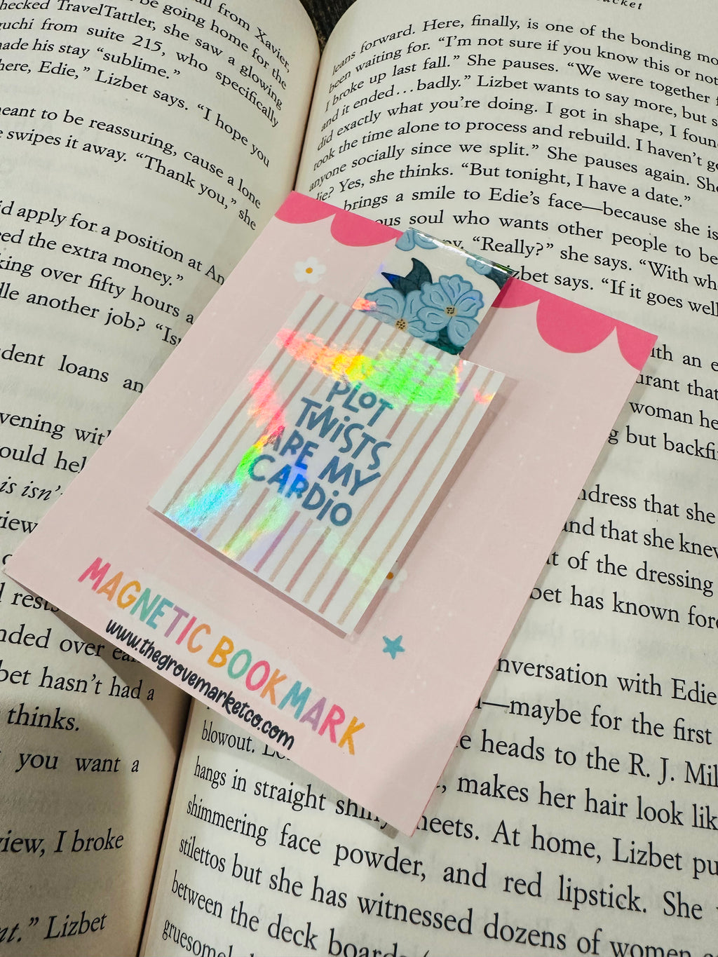 Magnetic Bookmark - Plot Twist