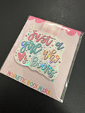 Just a Girl who loves Books Magnetic Bookmark