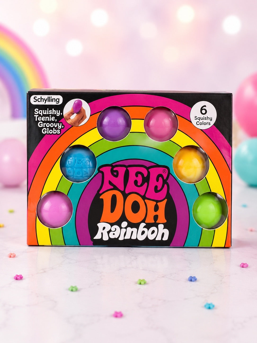 Rainbow Set of Squishy