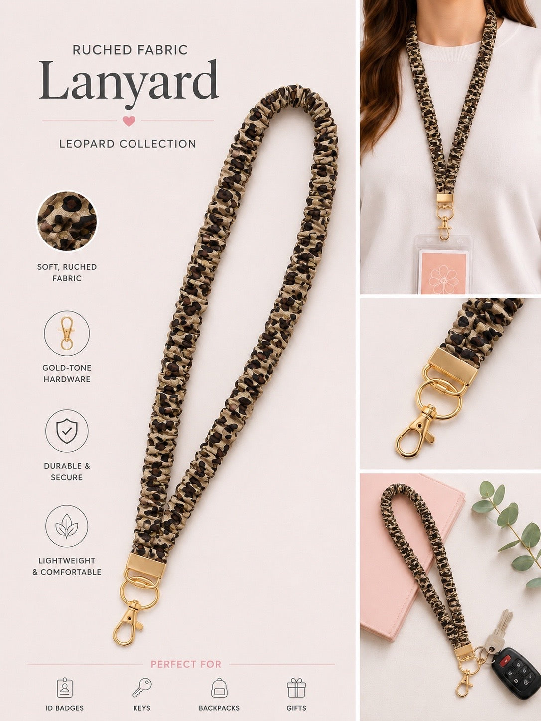 Lanyard - Leopard