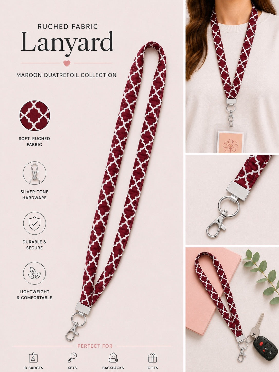 Lanyard - Crimson