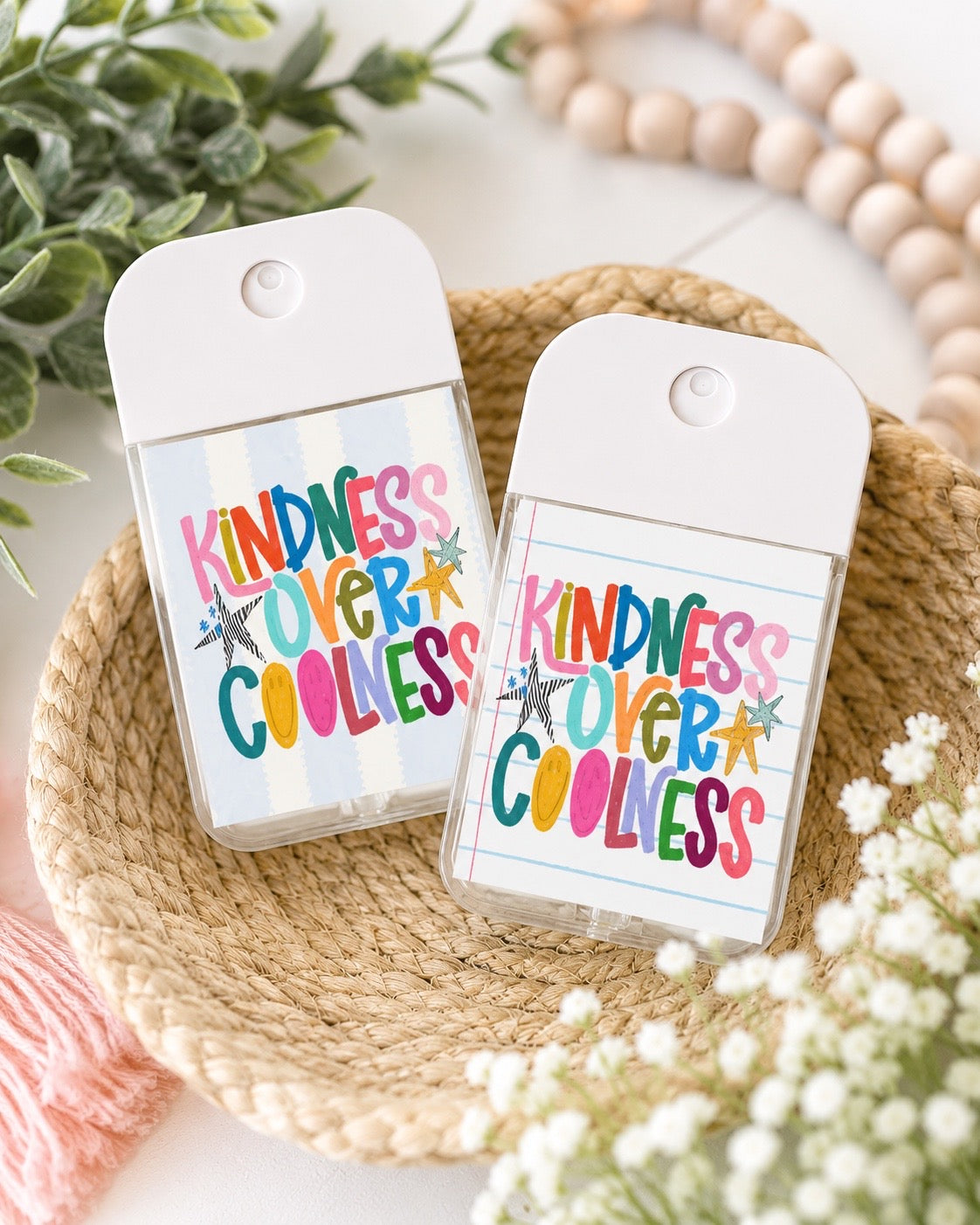 Spray Hand Sanitizer Kindness over Coolness