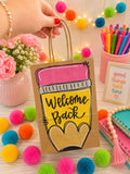Hand Painted Gift Bag