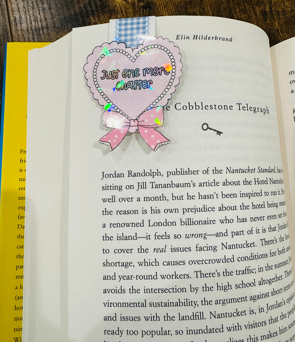 Coquette Just One More Chapter Magnetic Bookmark