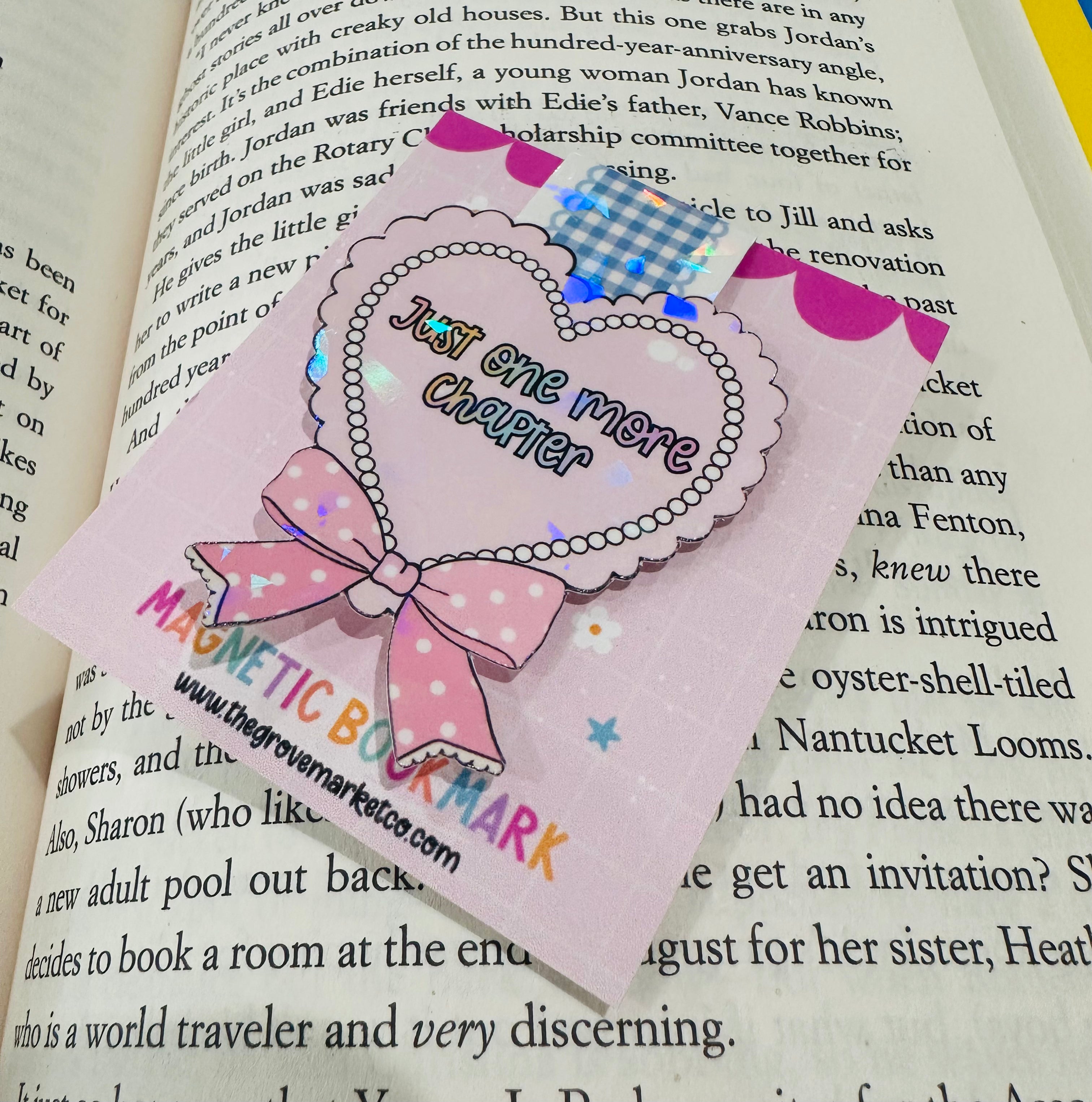 Coquette Just One More Chapter Magnetic Bookmark