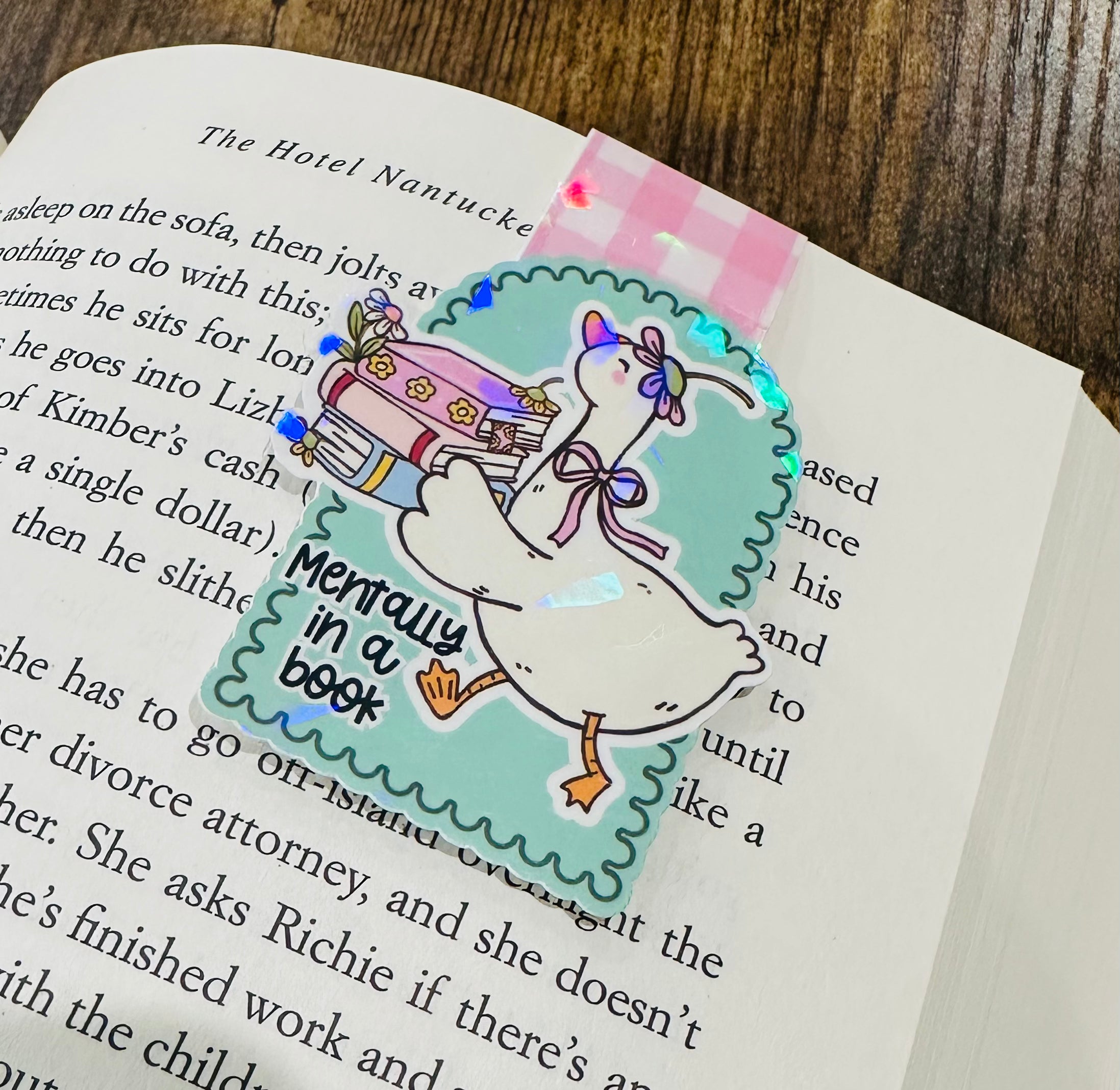 Goose Magnetic Bookmark
