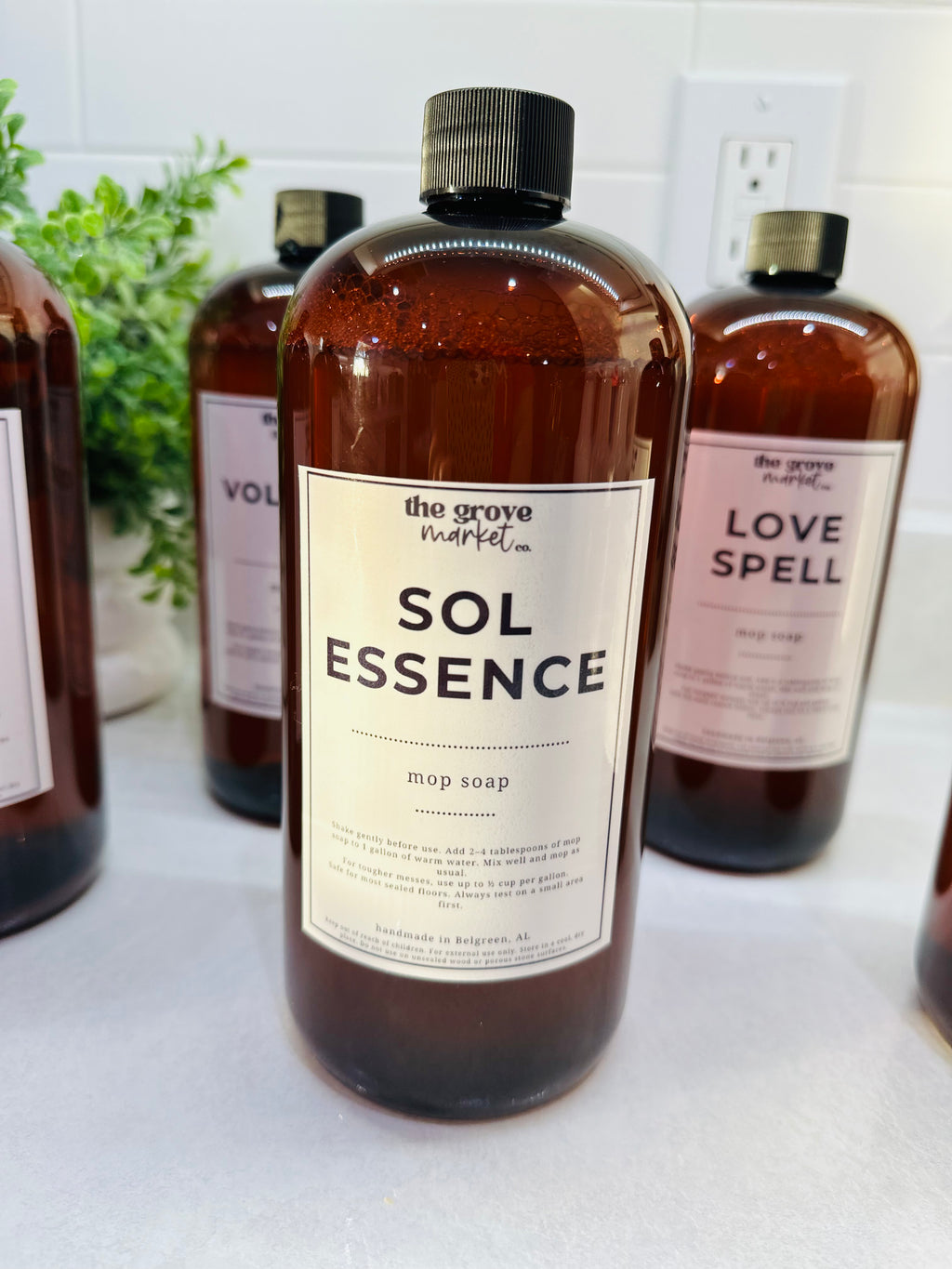 Non-Toxic Mop Soap – Natural Floor Cleaner Concentrate | Safe, Streak-Free, Fresh Scent