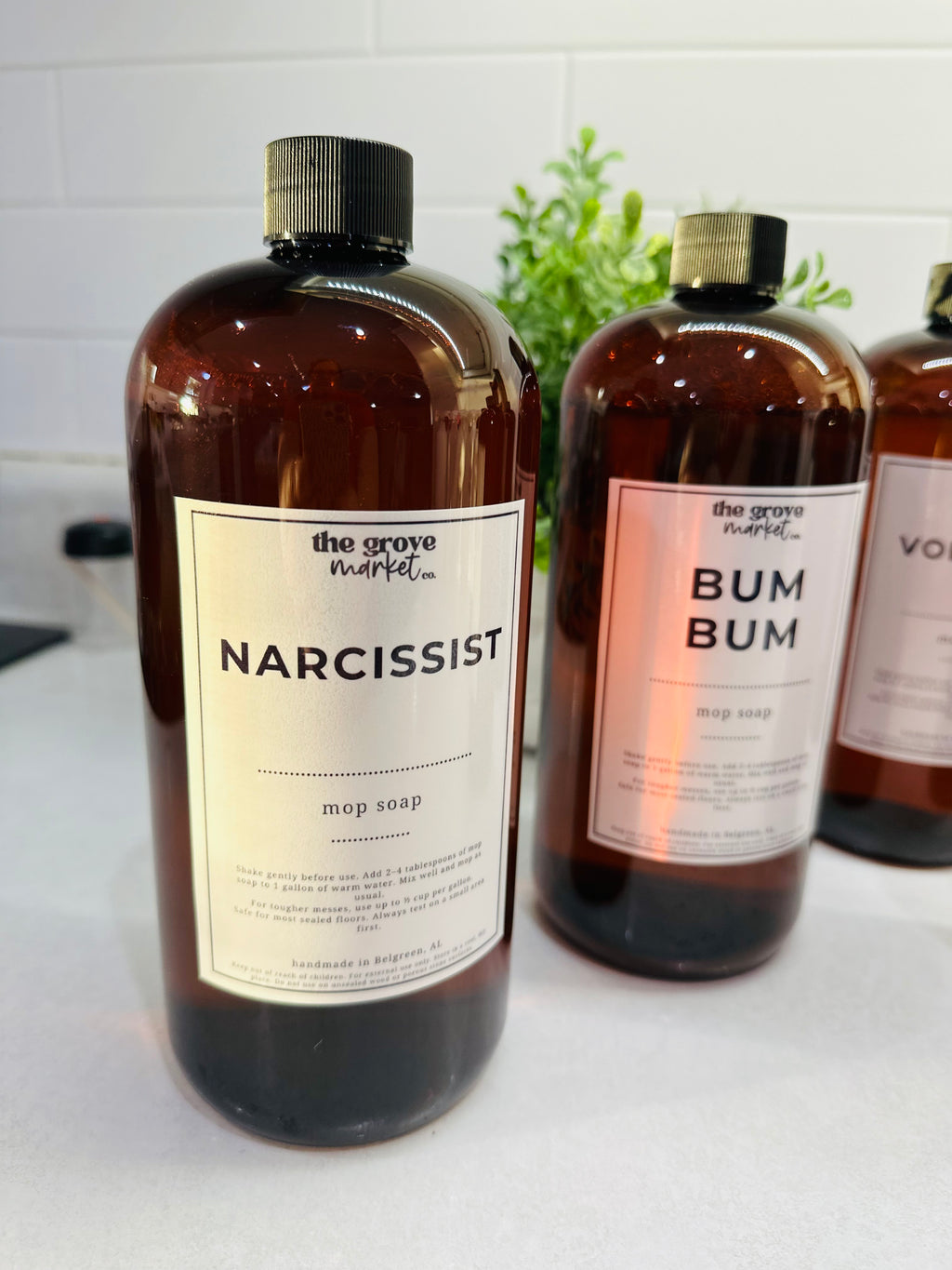 Non-Toxic Mop Soap – Natural Floor Cleaner Concentrate | Safe, Streak-Free, Fresh Scent