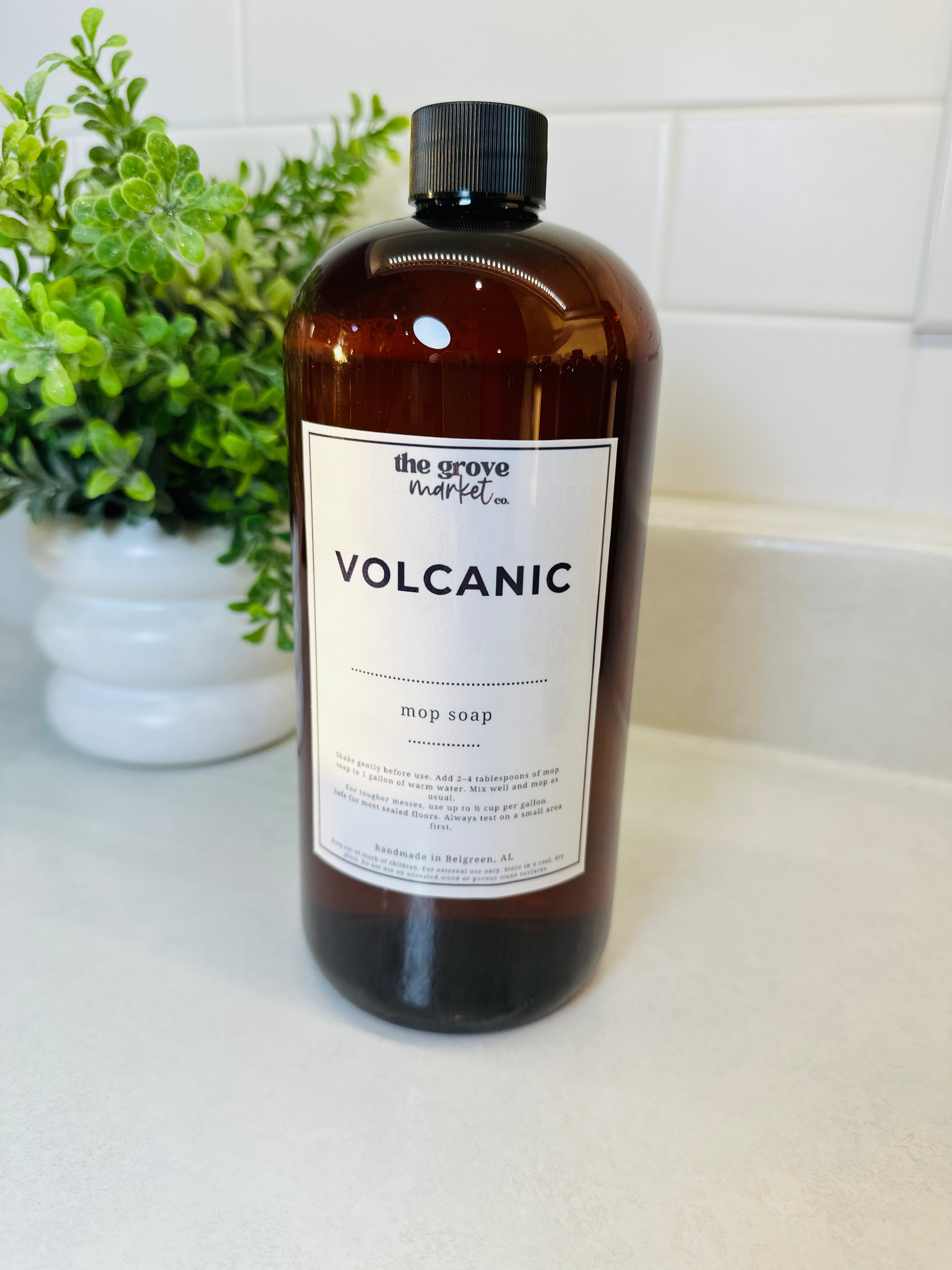 Non-Toxic Mop Soap – Natural Floor Cleaner Concentrate | Safe, Streak-Free, Fresh Scent