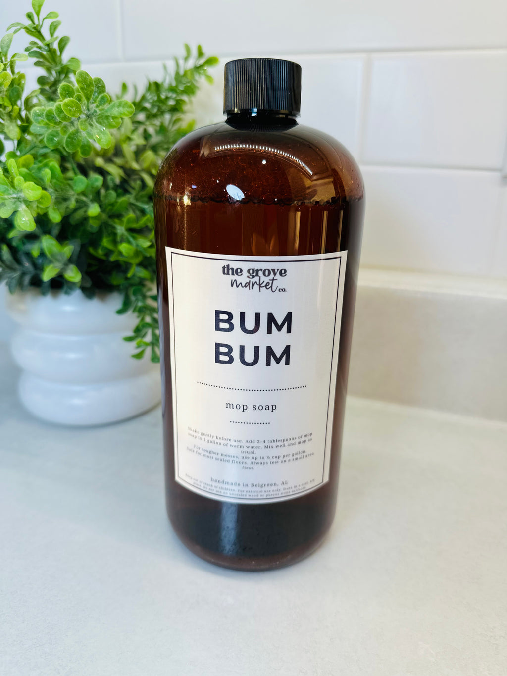 Non-Toxic Mop Soap – Natural Floor Cleaner Concentrate | Safe, Streak-Free, Fresh Scent