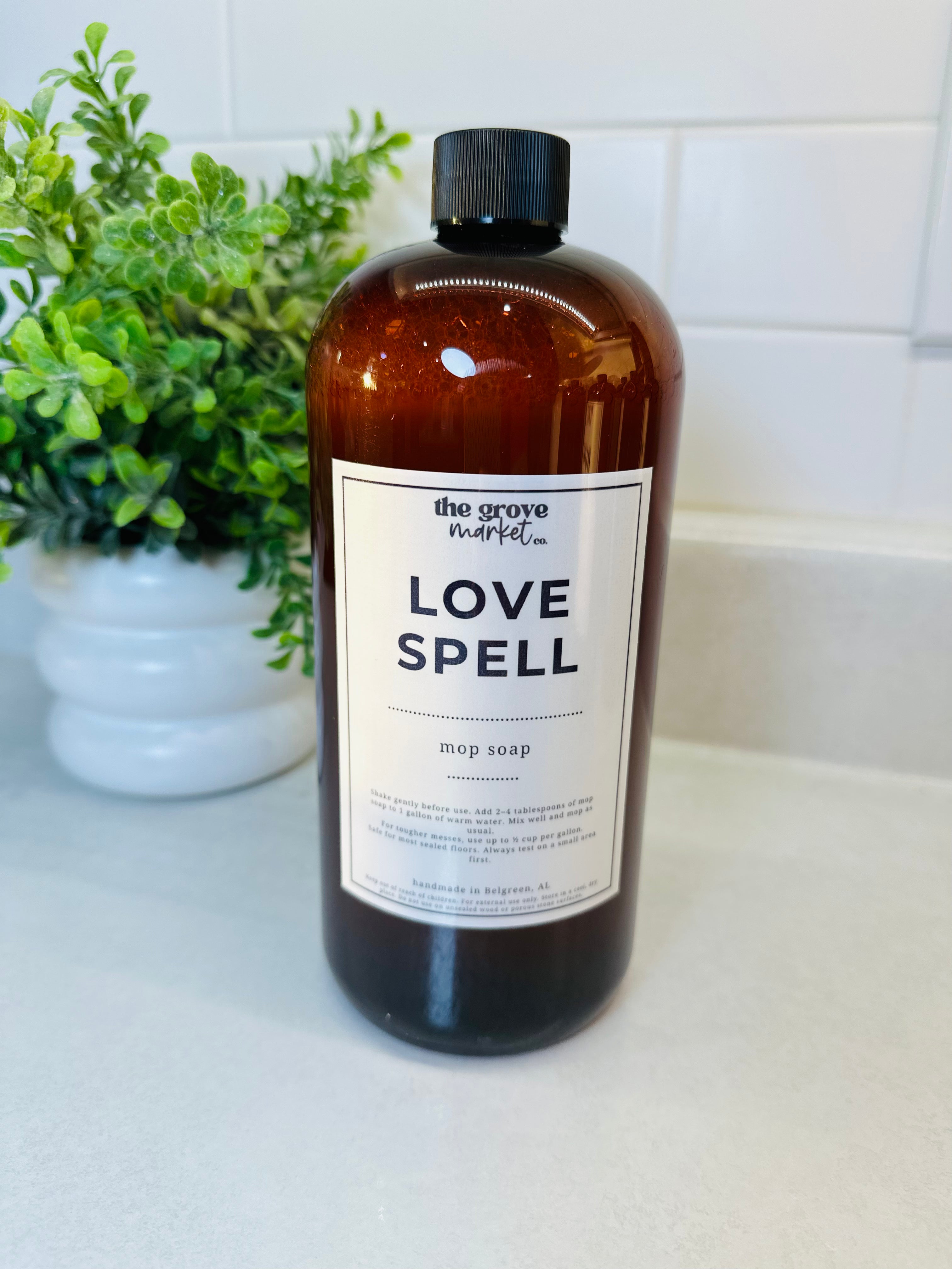 Non-Toxic Mop Soap – Natural Floor Cleaner Concentrate | Safe, Streak-Free, Fresh Scent