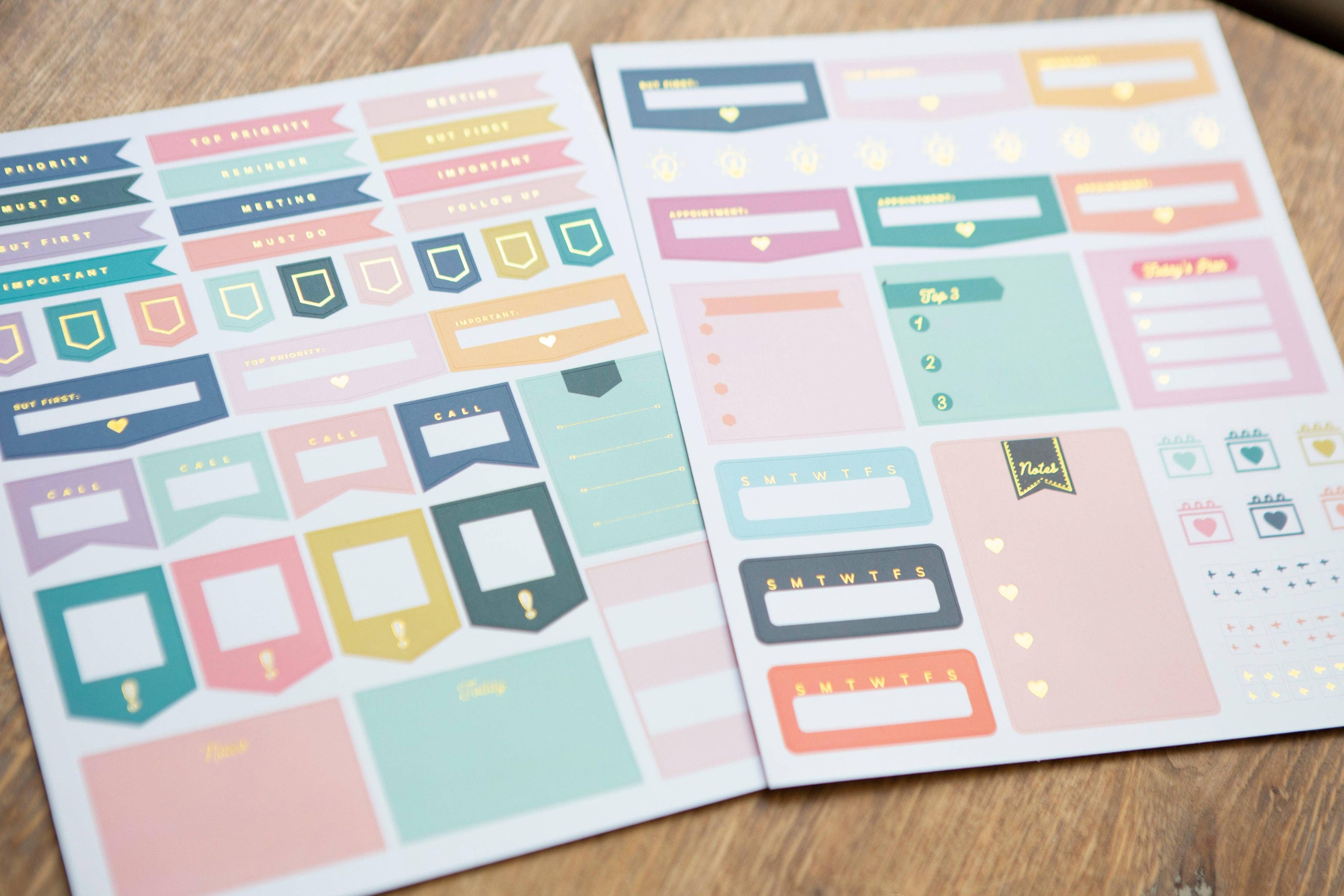 Planner Stickers | Sticker Set For Planner