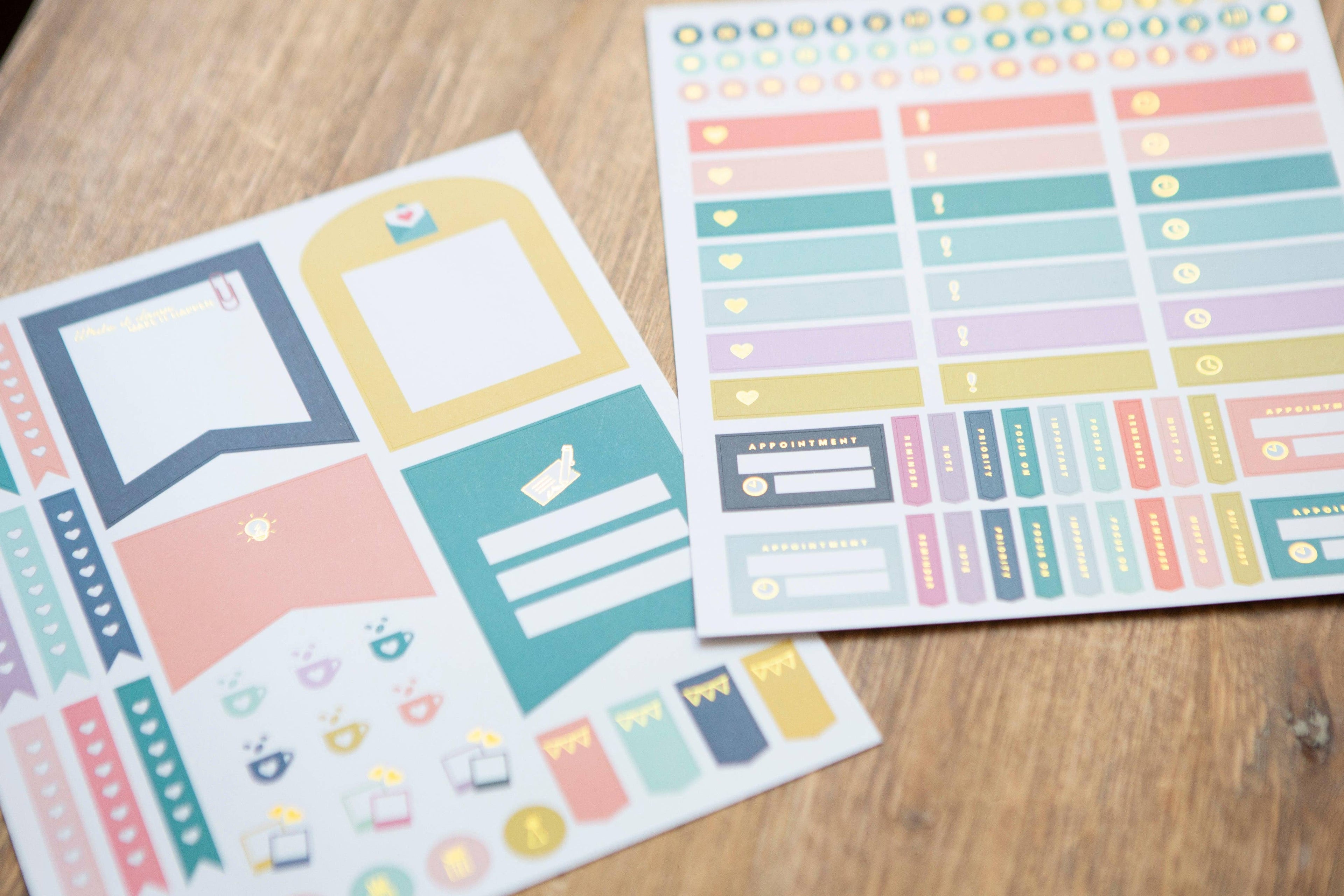 Planner Stickers | Sticker Set For Planner