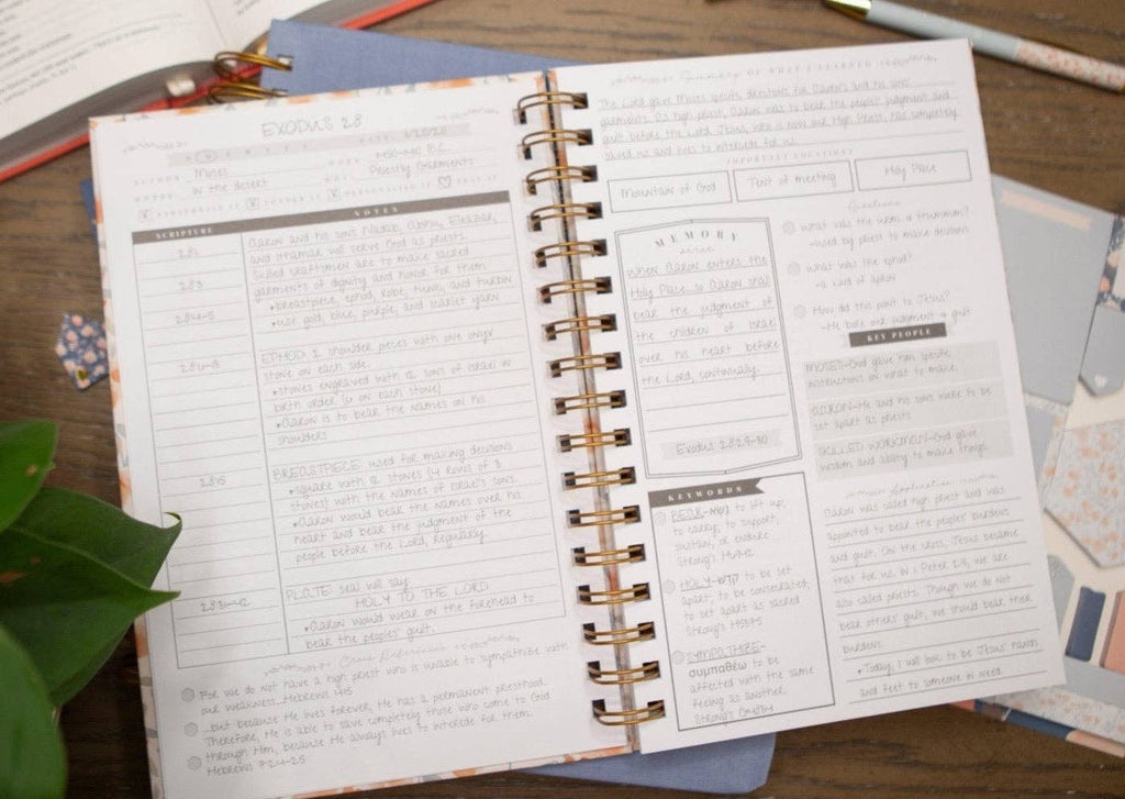 Bible Journal for Verse by Verse Bible Study