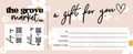 Gift Certificate for The Grove Market Co. | Gift Card