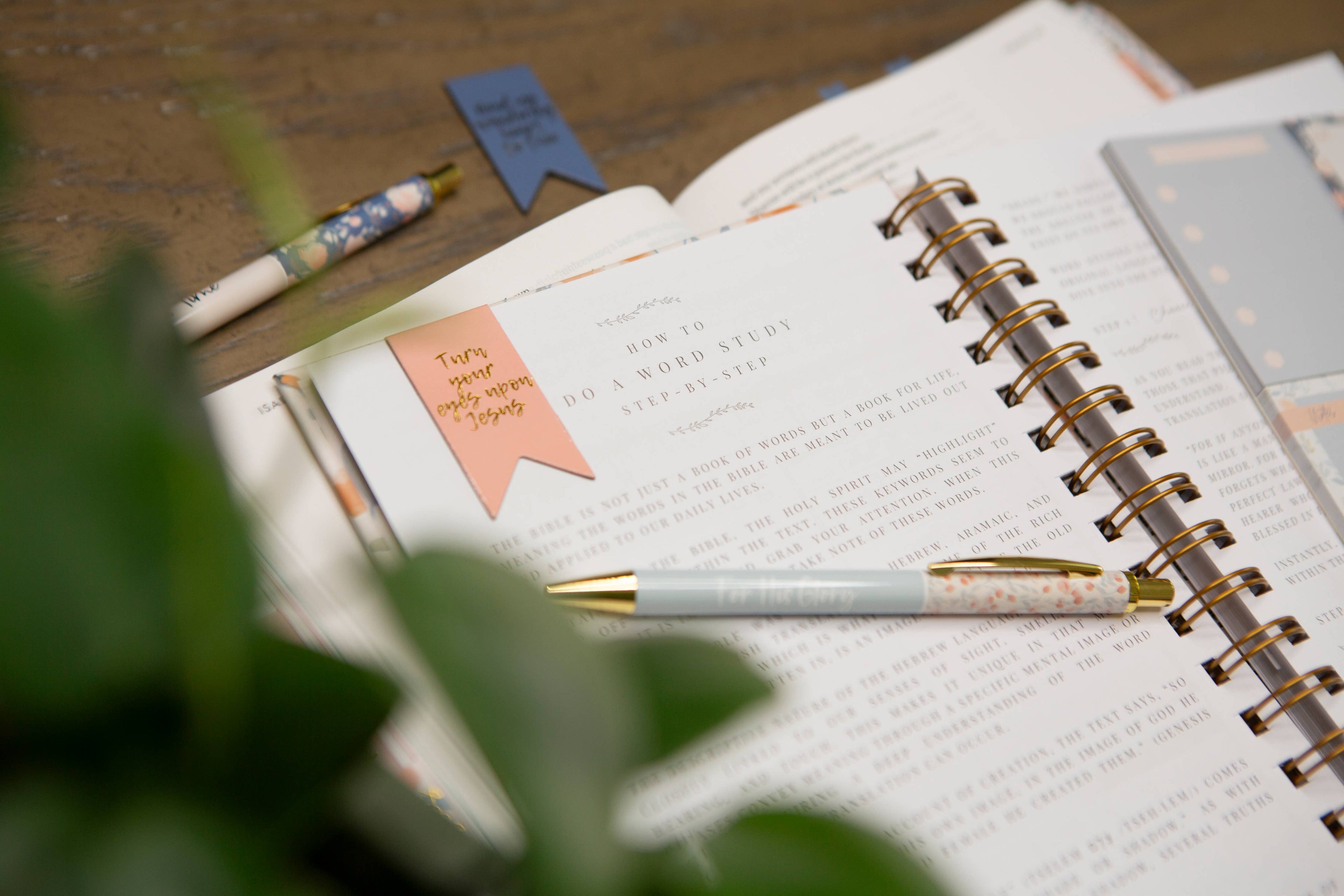 Bible Study Journal for Women | Verse Mapping Journal 