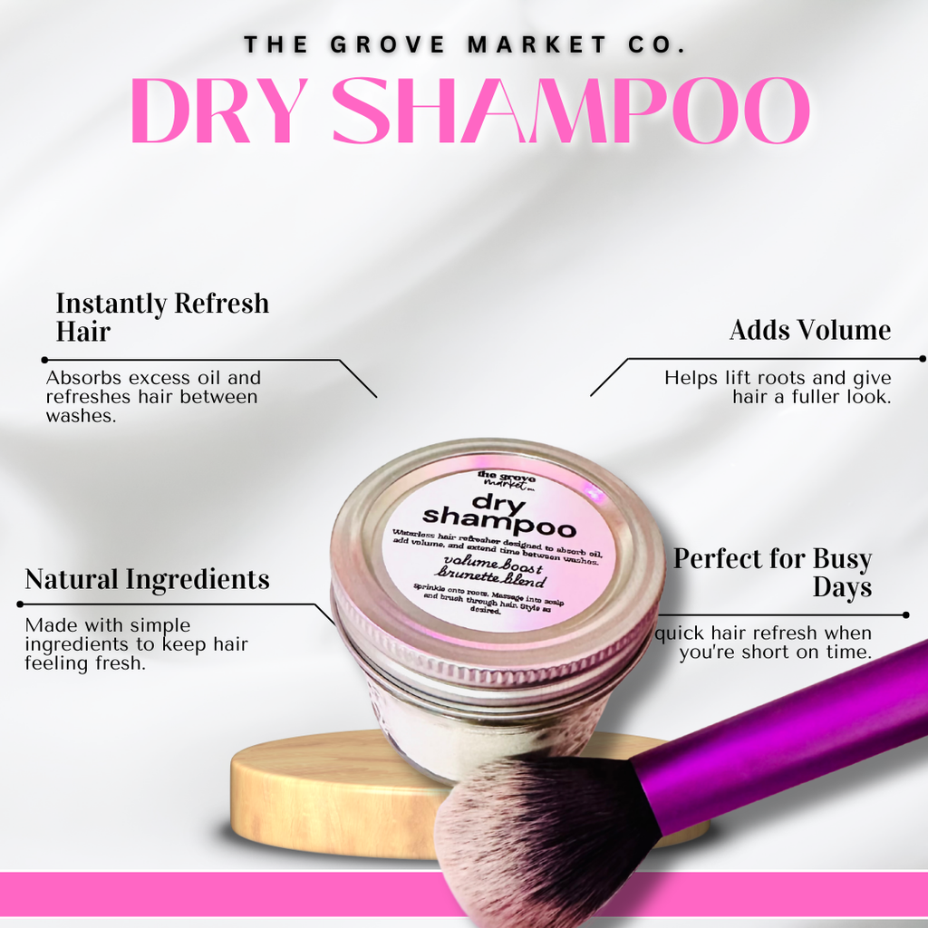 Natural Dry Shampoo Powder