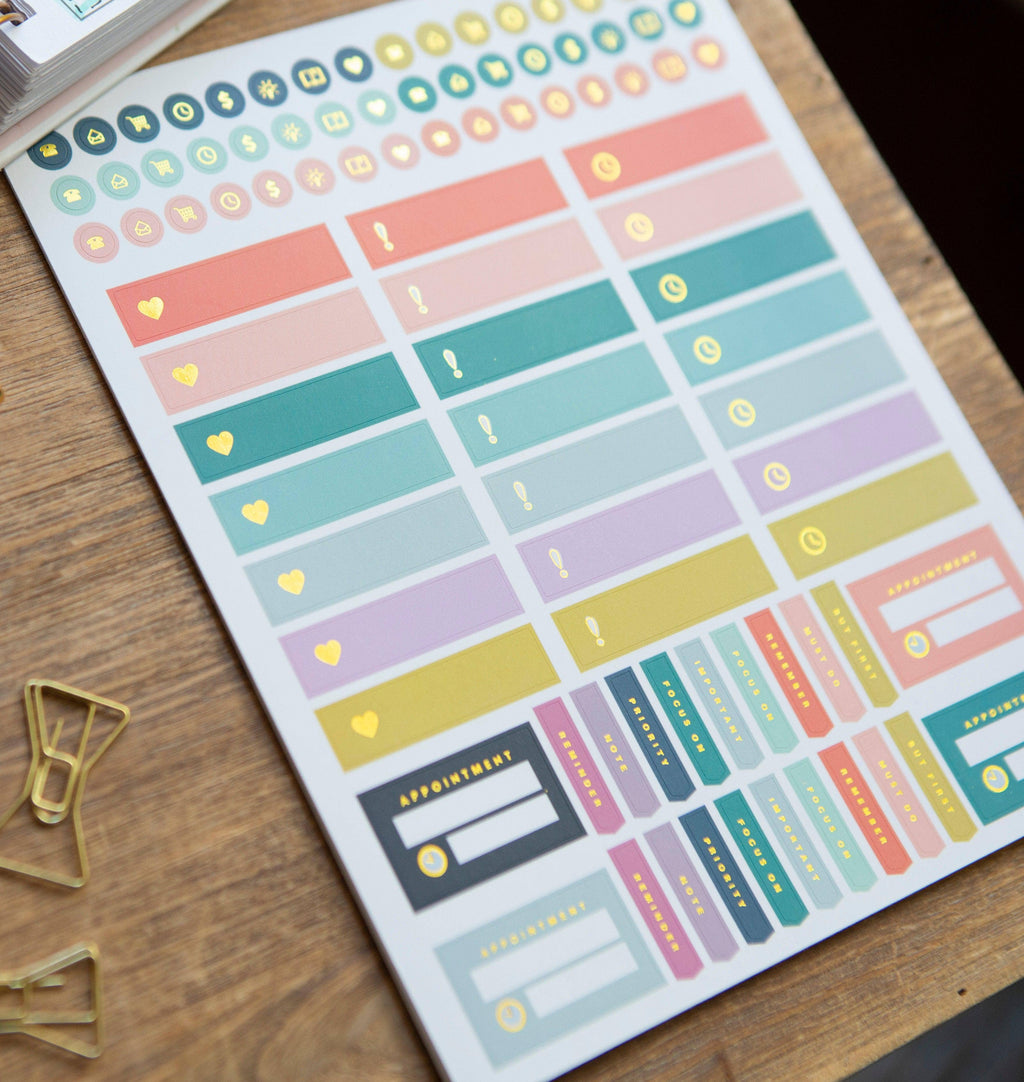 Planner Stickers | Sticker Set For Planner