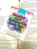 Chasing That Scholastic Book Fair High Magnetic Bookmark