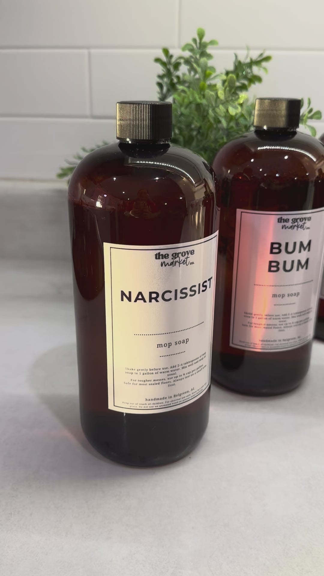 Non-Toxic Mop Soap – Natural Floor Cleaner Concentrate | Safe, Streak-Free, Fresh Scent