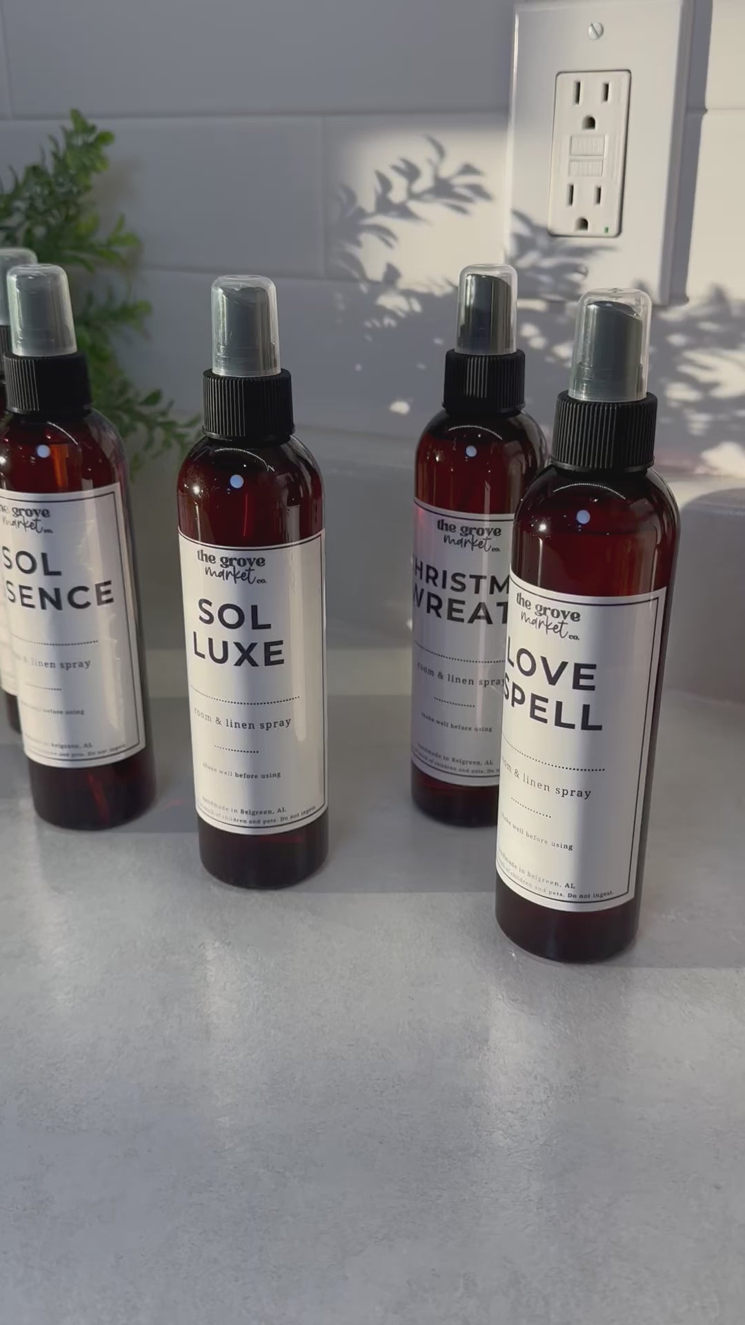 Non-Toxic Room Spray – Natural Air Freshener Mist | Long-Lasting Home Fragrance | Handmade Linen & Room Spray